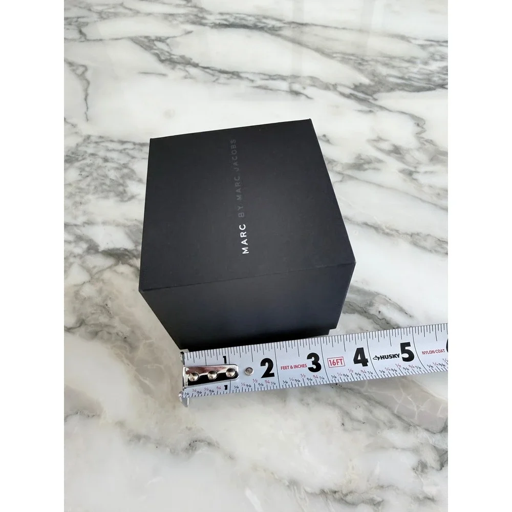 Marc by Marc Jacobs Black Watch Box Replacement Case with Pillow and Booklet